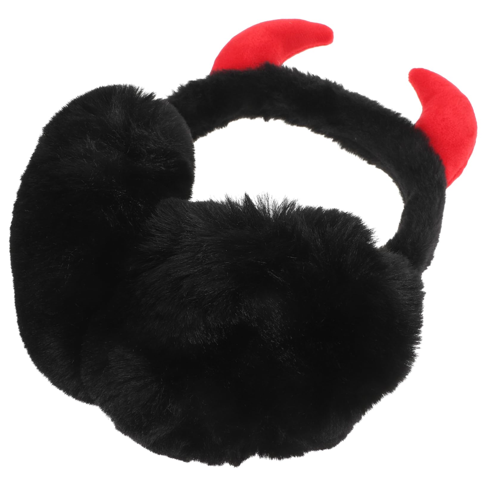 FOMIYES Earmuffs for Women Foldable Winter Warm Ear Muffs Horn Design Perfect for Outdoor Activities