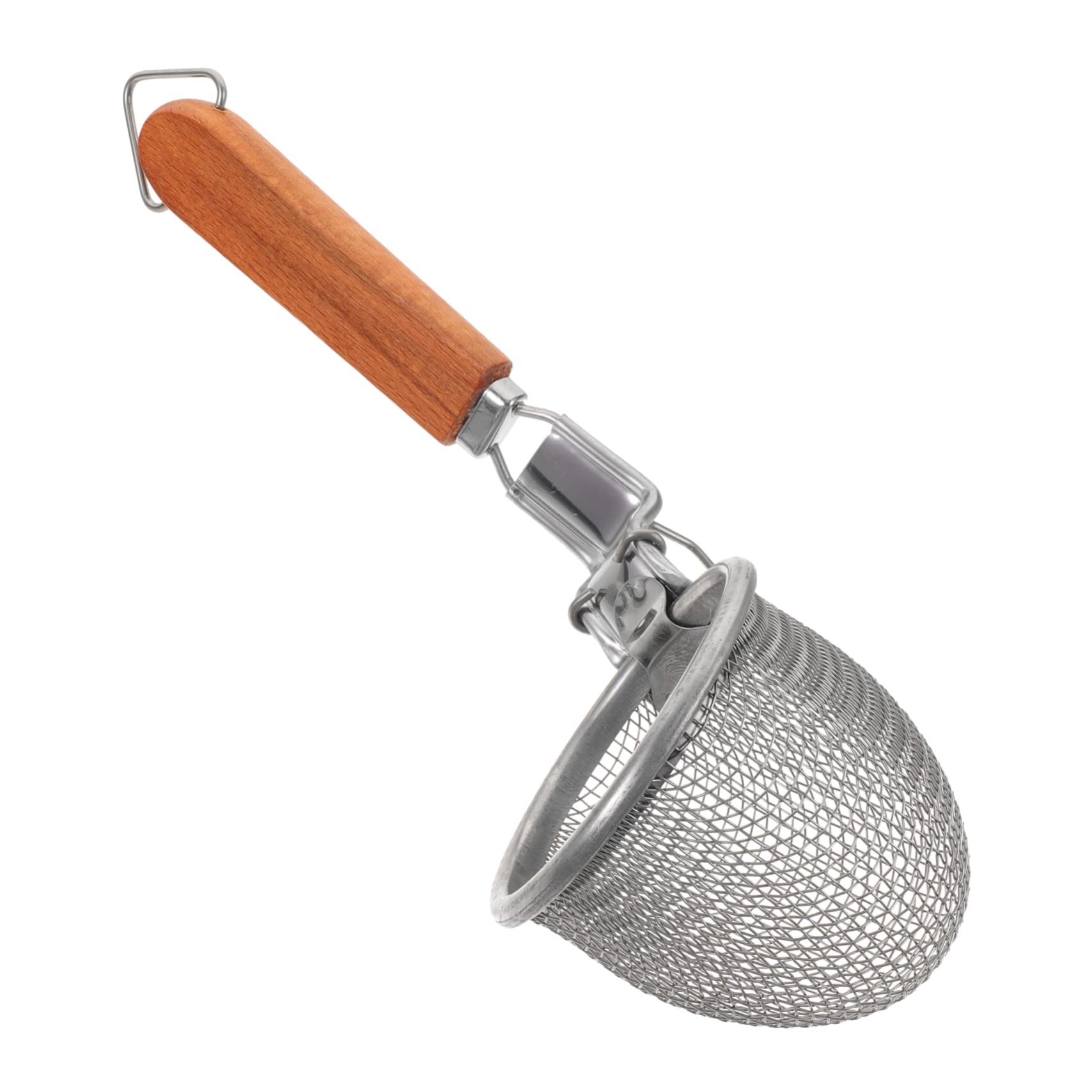 3-teiliges Set aus Edelstahl-Nudelsieb, Wok-Zubehör, Edelstahl-Sieb mit feinem Netz, Hot-Pot-Korb, Spinnennetz-Sieb für den Haushalt, Nudelfilter,2pcs-33X10X10CMx2pcs