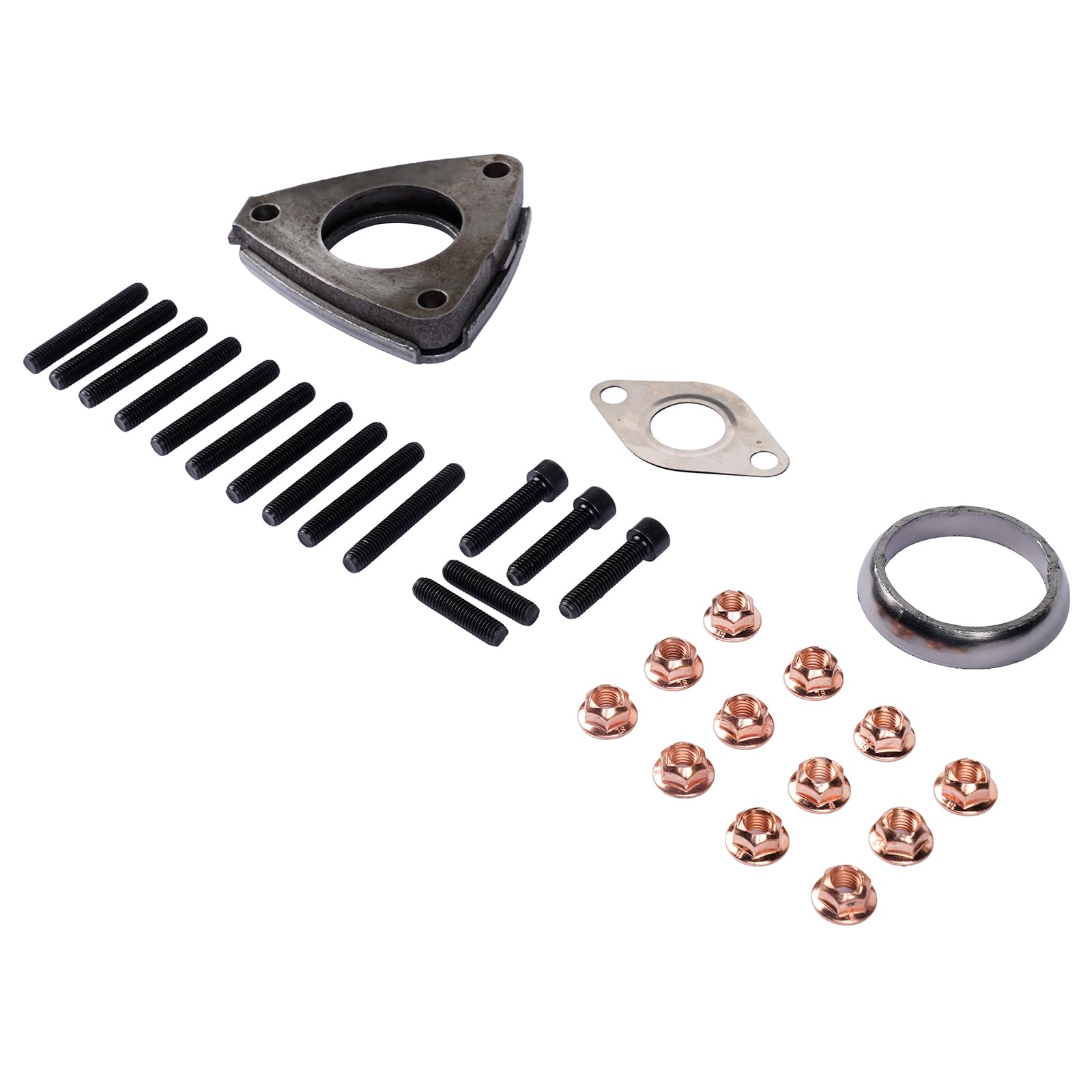 Collettore di scarico + guarnizione compatibile con Mul-tivan T5 T0uareg 2.5 TDI BNZ BPC BPE BPD 070253031F