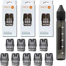 Aspire Favostix/Favostix Mini/Favostix 2 交換用 PODカートリッジ 3箱セット（合計9個） + オリジナルユニコーンボトル1本セット (1.0Ω×3箱)