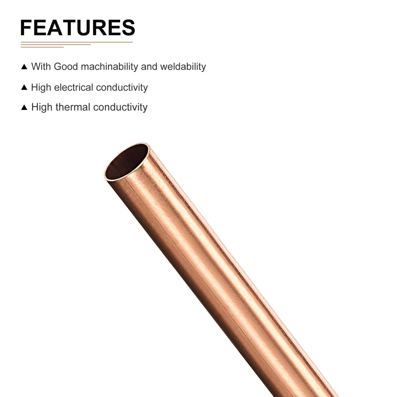 DTGN 6mm X 0.2mm X 300mm (ODxWall TXL) Brass Tube - 8Pack - Good For - View #8