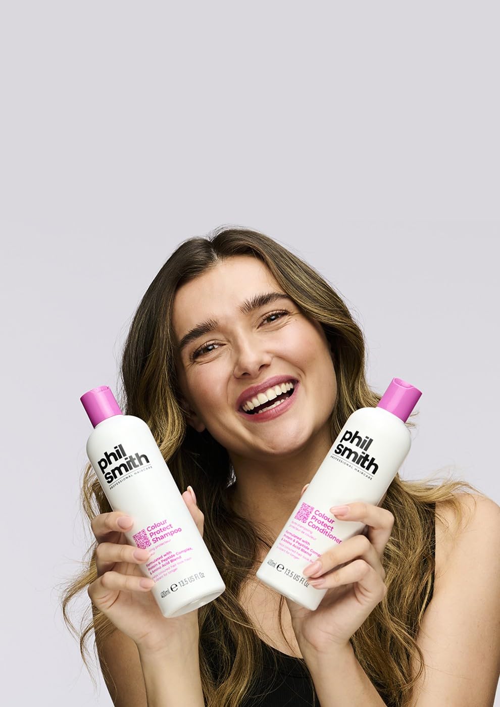 Phil Smith Professional Colour Protect Shampoo, Colour Safe Shampoo for Colour Treated Hair Protects Vibrancy - Image 4