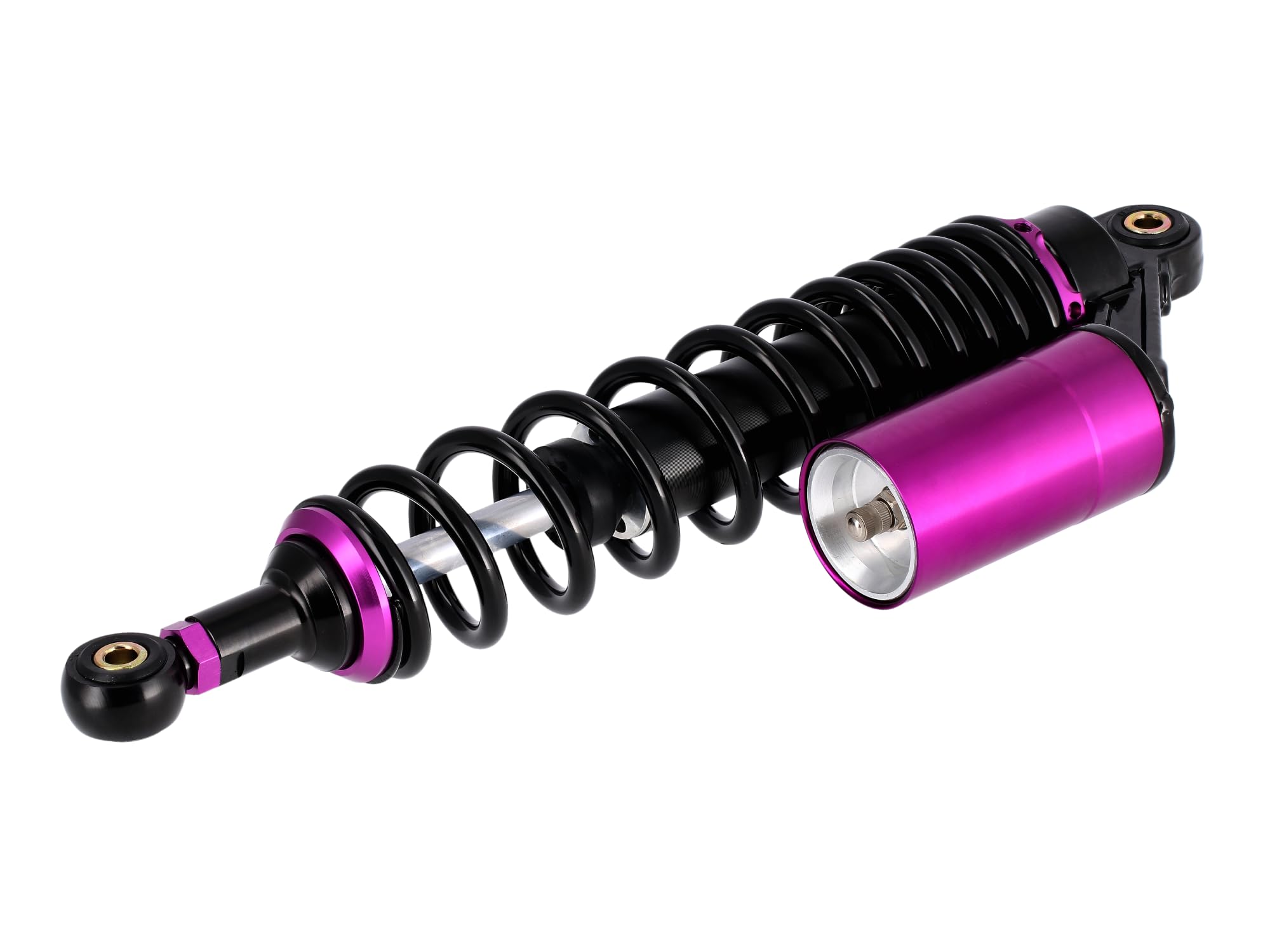 Set: Tuning-Federbeine 360mm, mit externen Ausgleichsbehälter, Schwarz/Vi