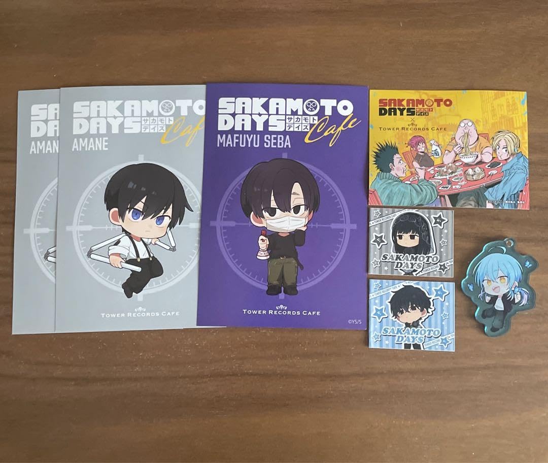 SAKAMOTO DAYS タワレコ カフェ グッズ TVアニメ『SAKAMOTO DAYS』×TOWER RECORDS CAFE開催決定