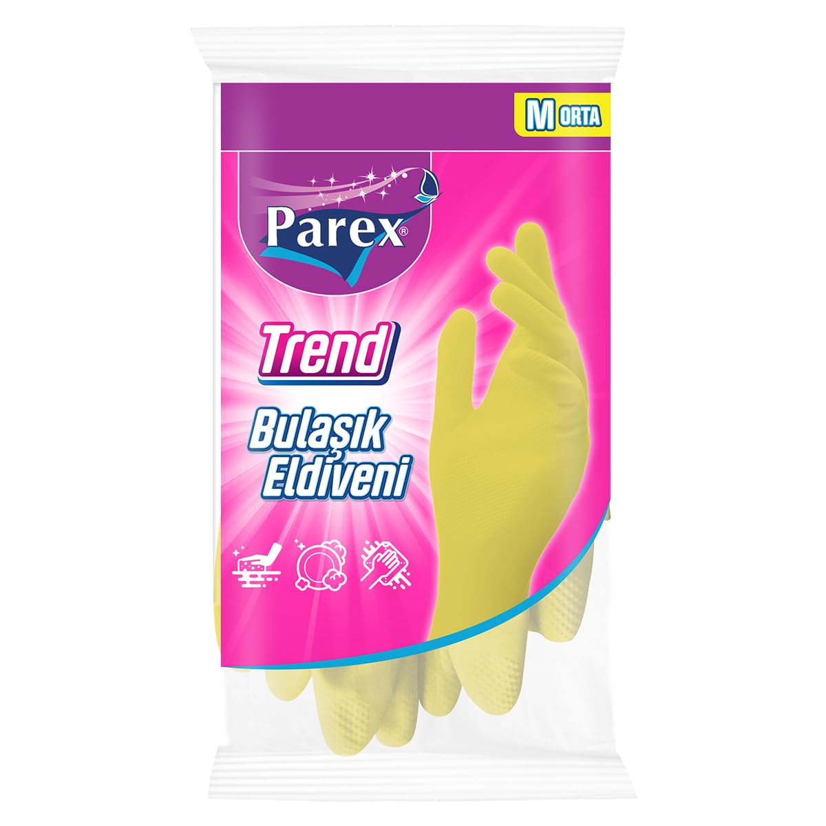 Parex Trend Orta Boy Bulaşık Eldiveni