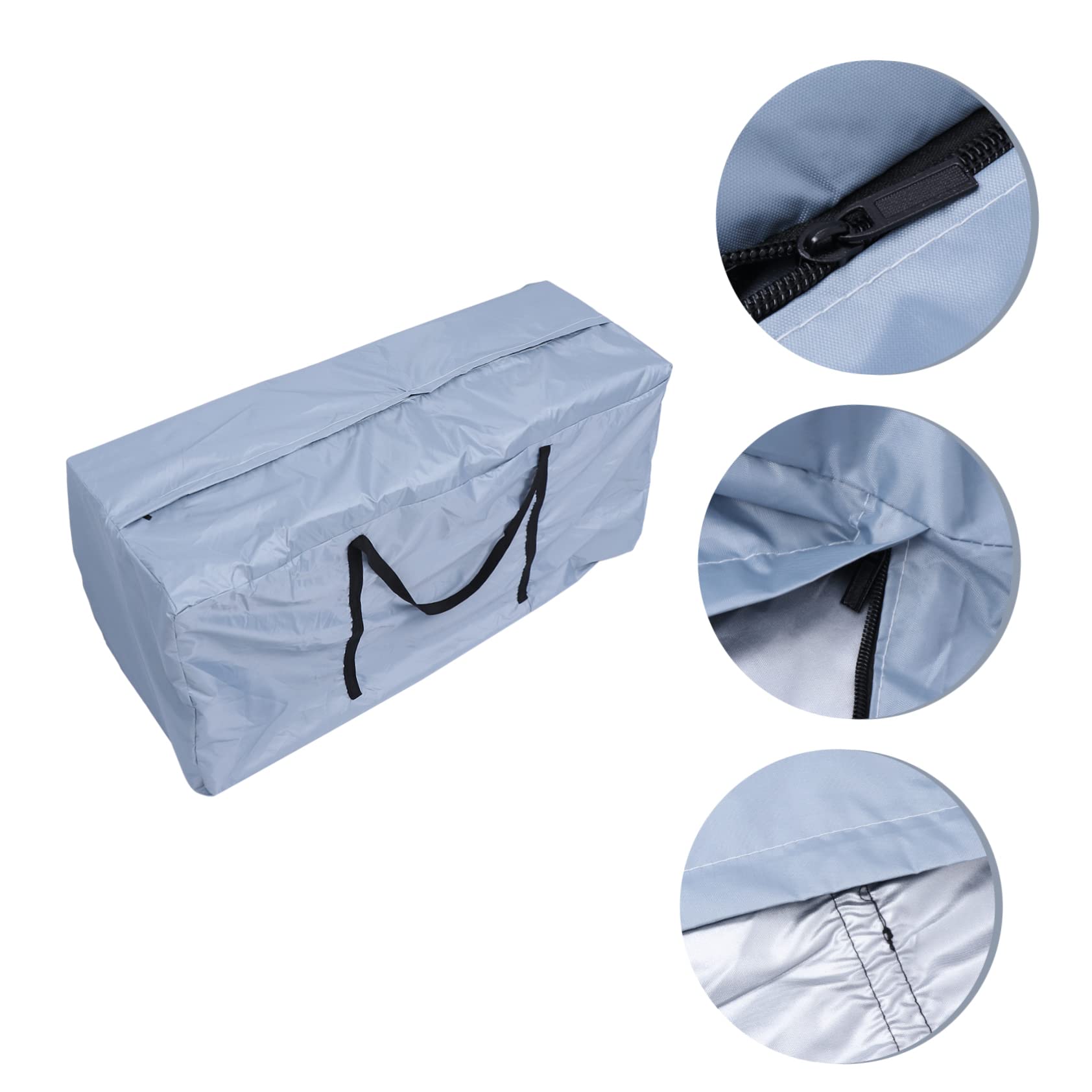 WOONEKY Borsa Per Albero Di Natale Contenitore Organizer Superficie Liscia Maniglia Resistente Zip Di Adatto Per Uso e Protezione Da Polvere