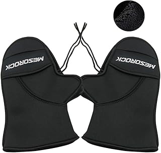 Capa universal para guiador de motocicleta, térmica, à prova d'água, à prova de vento, luvas de guidão elétricas, aquecedores de guidão ATVs ou motos de neve bicicletas de montanha de estrada