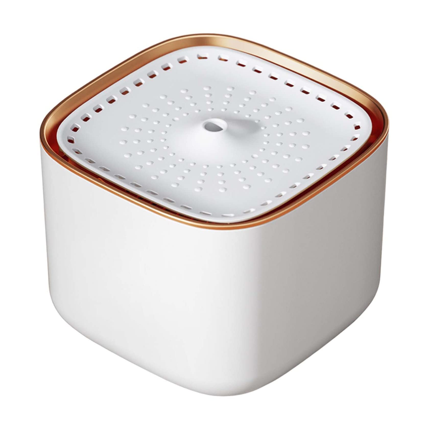 CUCUFA Cat Water Fountain Automatic Cat Drinking Fountain Pet Water Dispenser for Kitten Dogs Pet White cat water fountain