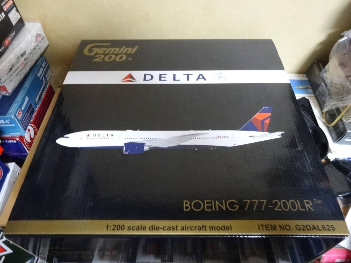 Amazon.co.jp: 1/200 ジェミニ デルタ航空 777-200LR : Toys & Games 