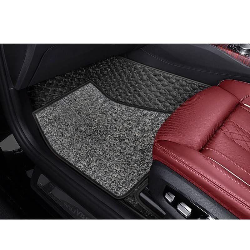 Image of Premium 7D Car Floor Mat for BYD Atto 3 | Black Silver