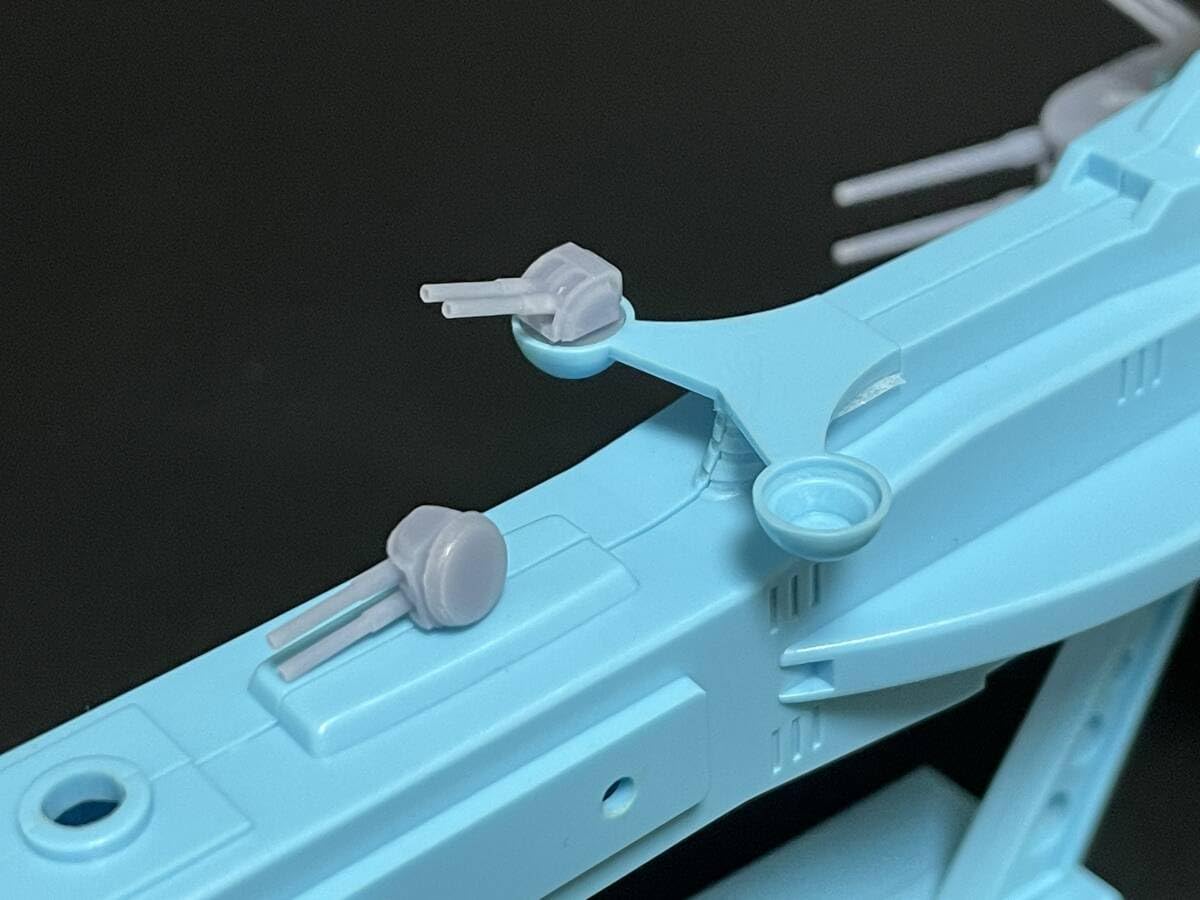 予約注文】旧キット1/1200サラミスプラモデル組立済完成品