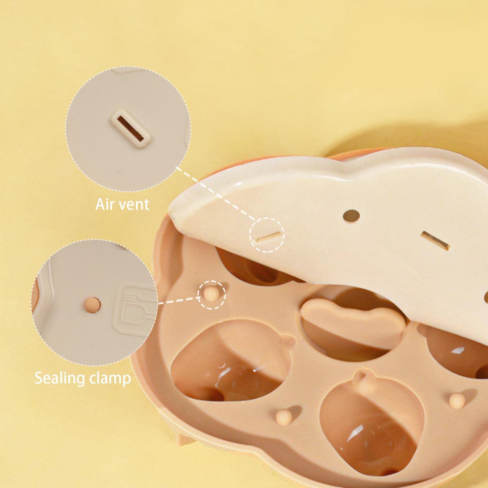 Amazon.co.jp: うさぎのチョコレート型 | 5 キャビティ バニー