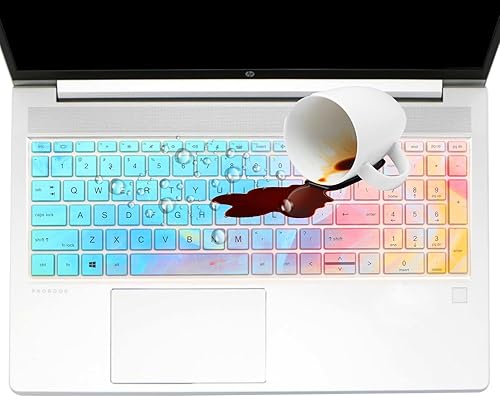 Miniatura 7 de Colorida cubierta de teclado para HP ProBook 450 G8 G9 G10ProBook 455 G8 G9 G10Probook 650 G8, HP ProBook 15.6 Laptop Keyboard Skin (no compatible