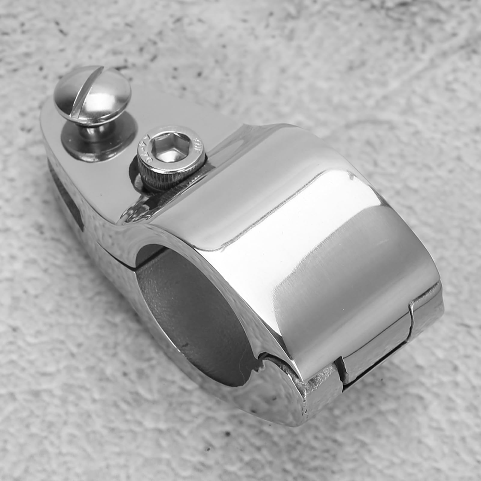 2 Stück Weniger Stahl-Boots-Marine-Scharnier-Oberbacken-Gleitbeschläge, Multifunktionales Zubehör für den Heimgebrauch (20MM)