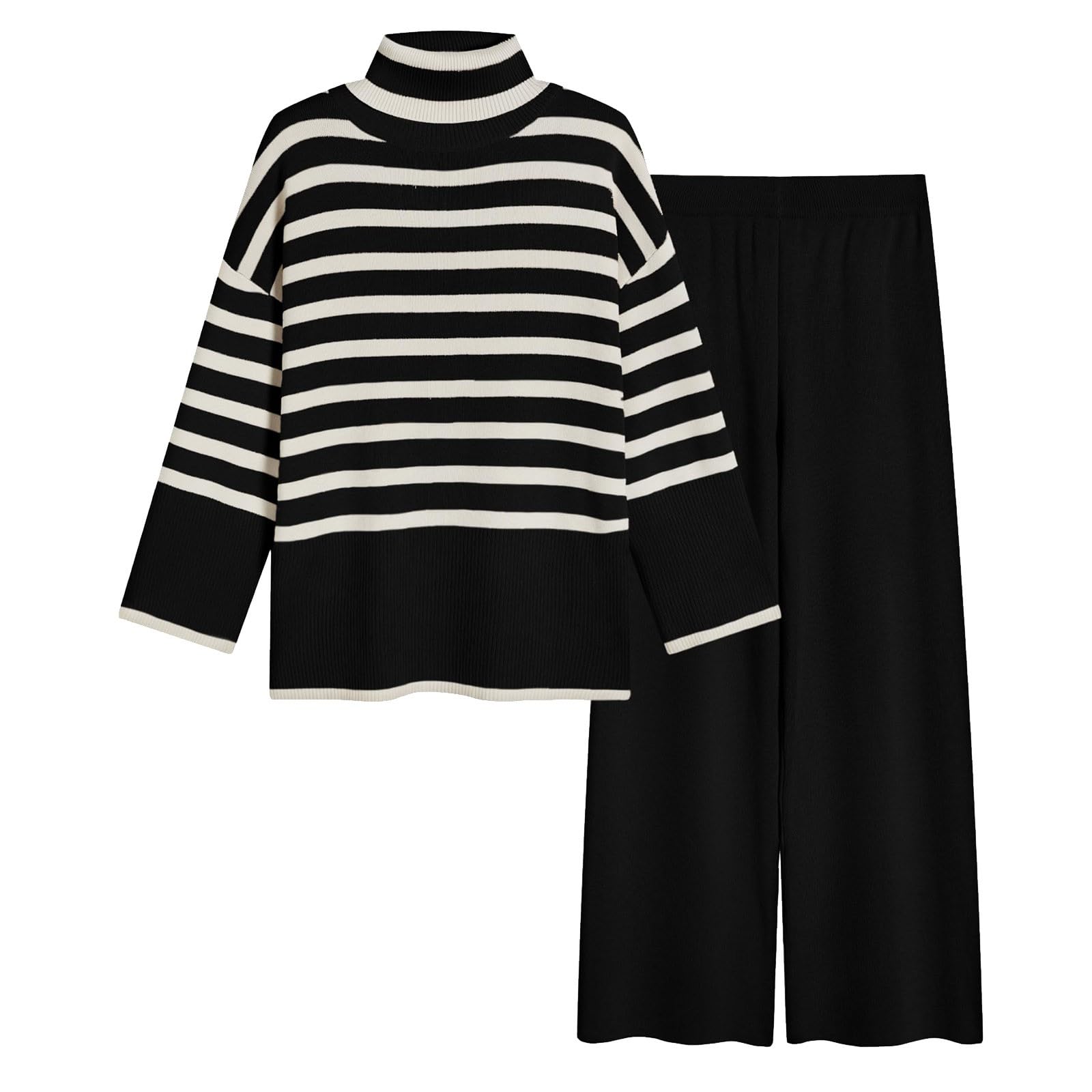 Tuta Maglia Donna Completa Invernale Set In Maglia Sportiva