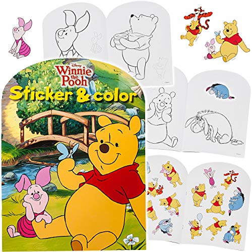 2 Stück _ je 32 Seiten _ große XL Malbücher - A4 - Disney Motive - mit vielen Sticker & Aufkleber - Mädchen - Dicke… – Bild 7