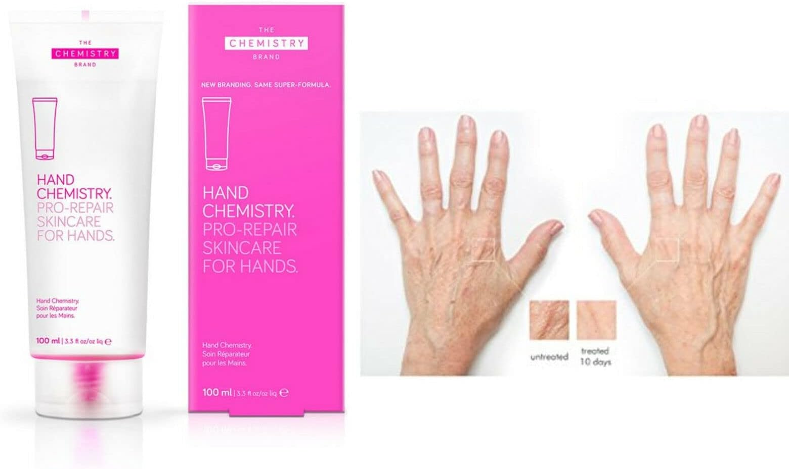 HAND CHEMISTRY Intense Youth Complex Hand Cream (100ml),be increased by 11% in just 12 hours. Your skin will be left looking visibly younger in as little as 11 days.