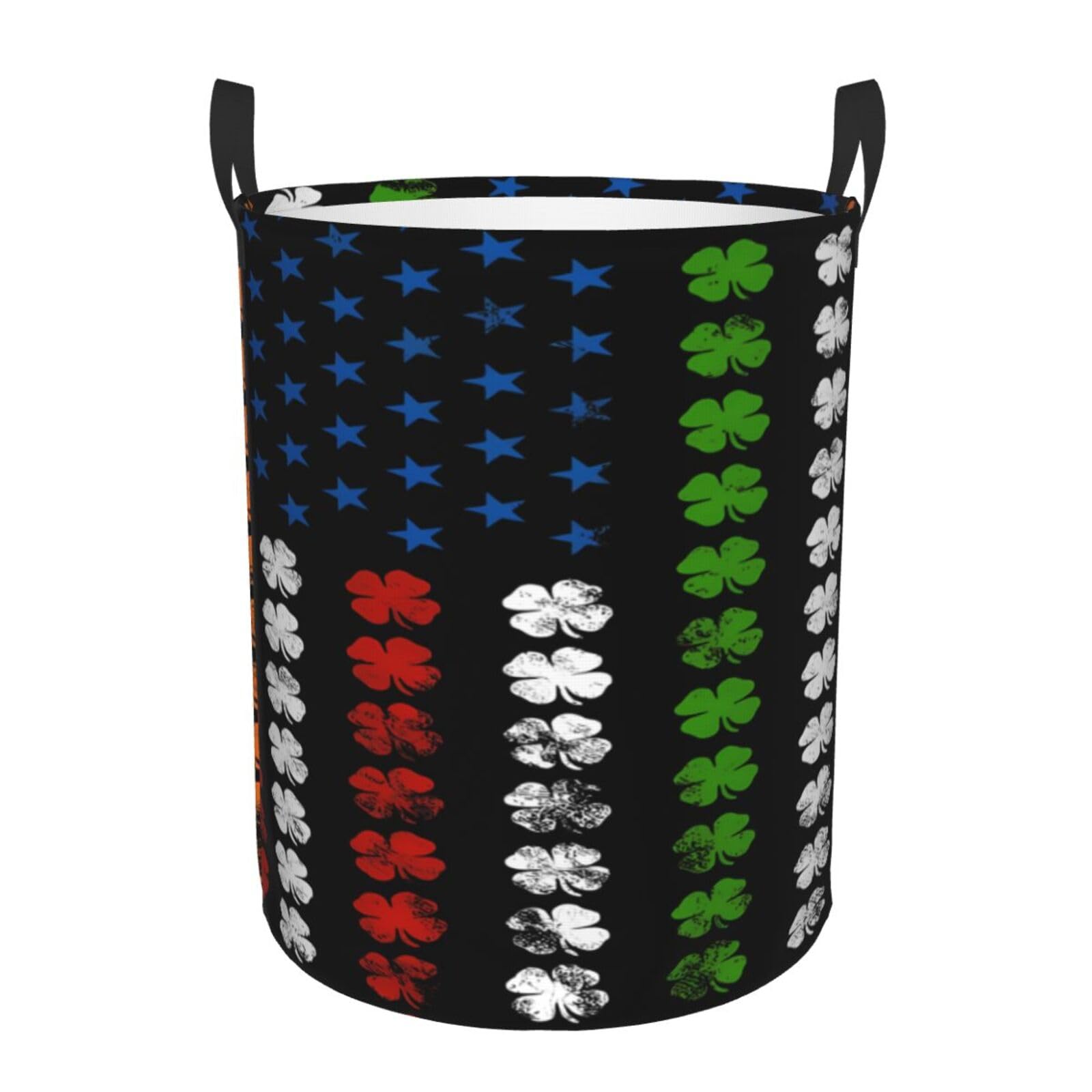 Cesta Porta Biancheria 40X50cm St Patrick's Day American Ireland Irish
