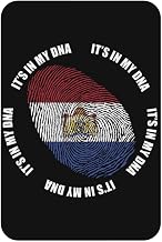 Creative It's in My DNA Netherlands Dutch Hollander Netherlander Flag Themed Art Acrylic Magnets for Fridge, Locker, Office Decor - Collectible National Flag Magnets for Home, Car, Gifts