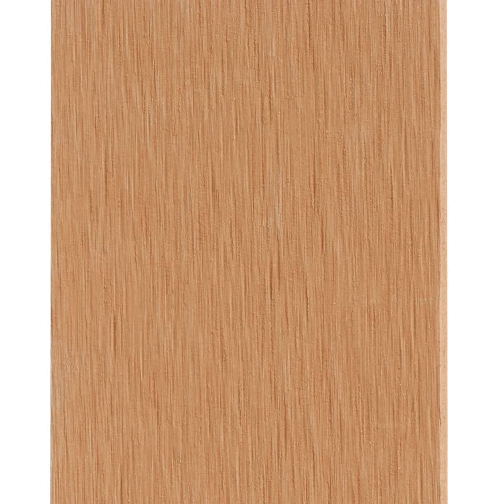 Lattenzaun WPC 200x100 cm Holz-Kunststoff-Verbundwerk, 12 Latten, 9 cm Abstand, braun, für Garten, Terrasse, Sichtschutz und Einzäunung, robuste Abgrenzung und Windschutz