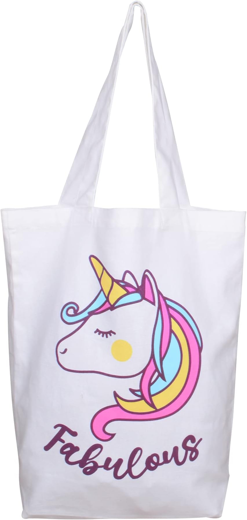 DOODLETote Bag for Shopping Women and Girls (White)