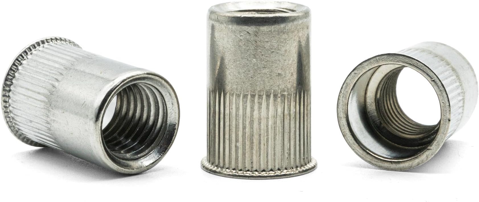 M3 (3mm X 9mm) Reduced Countersunk Rivnuts Nutserts Rivet Nuts Blind Open End Insert A2 Stainless Steel (Pack of 20)