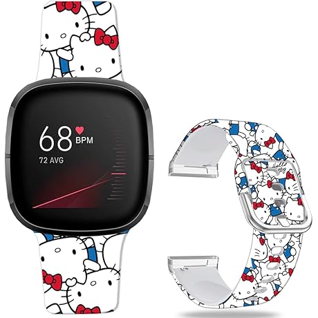 Hello Ki Festive Fitbit Sense Christmas Bands: Stylish Accessory for Holiday Spirit