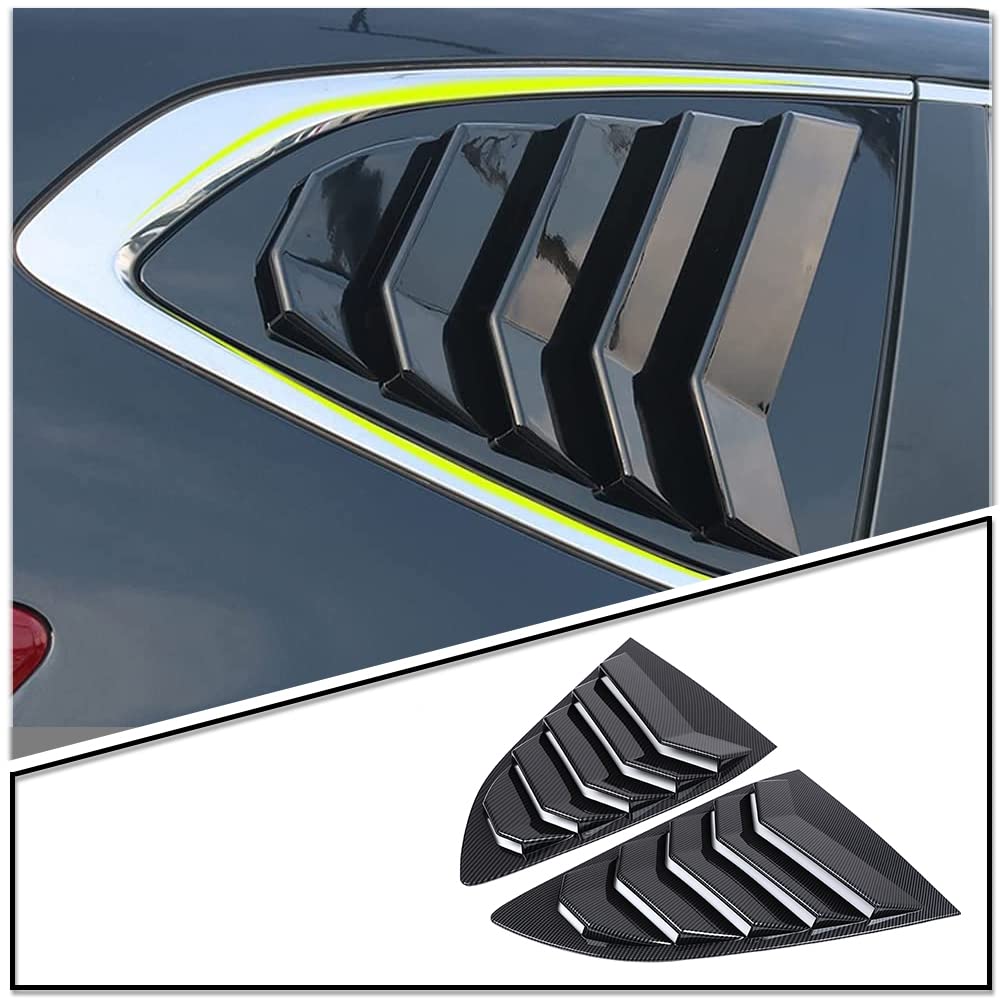 for cr-v style rear side window louvers air vent scoop shades cover blinds for honda cr-v 2019 2018 2017 2016