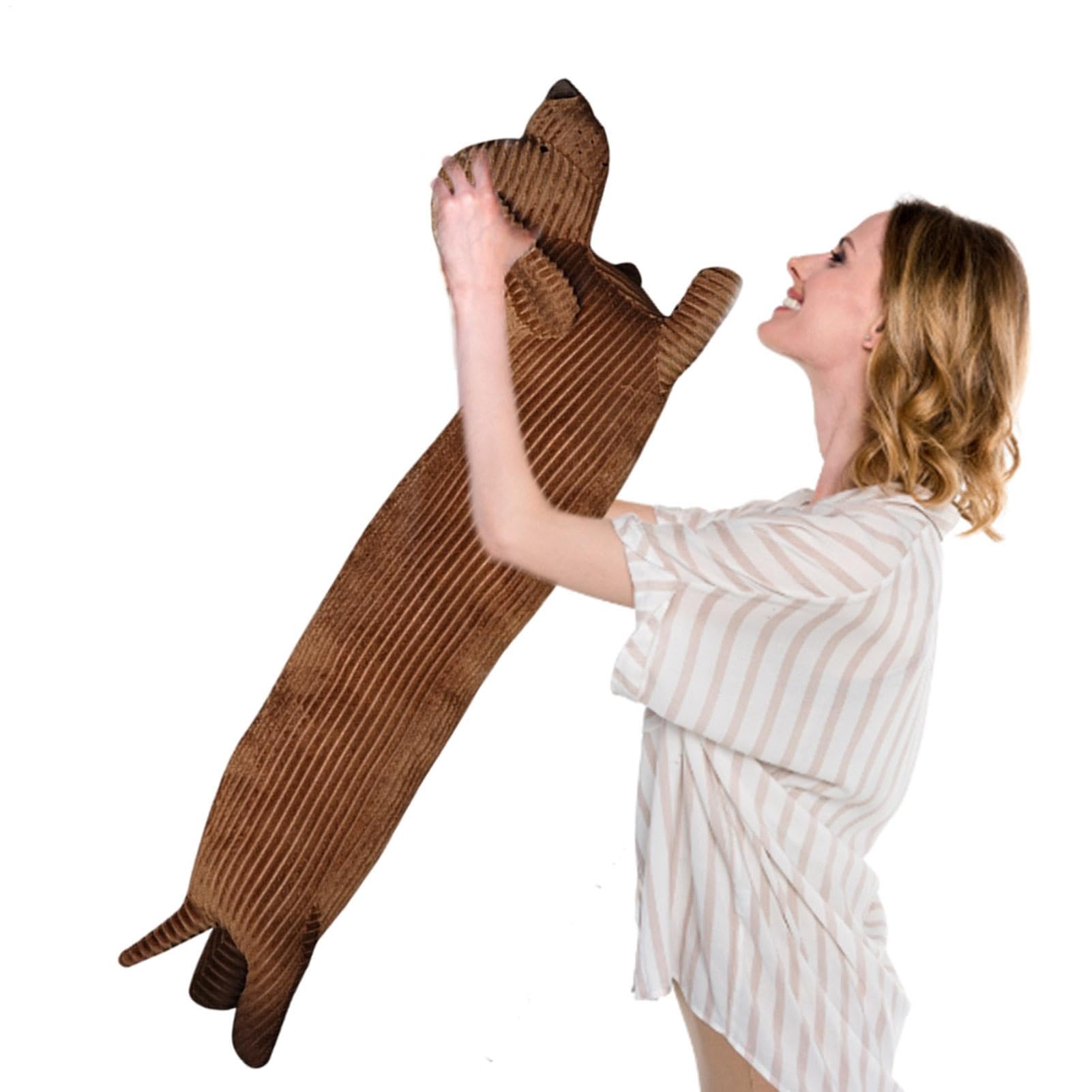 Genérico Perro Relleno, De Peluche,Peluche de Perro | Dachshund | Almohada Suave de, Juguetes de Peluche, decoración de Perro para Sala de Estar y dormitor