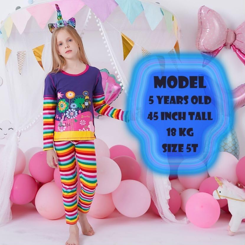 VIKITA girls clothes toddler outfits - little kids shirts & leggings winter fashion clothing sets, cute birthday gifts - Image 2