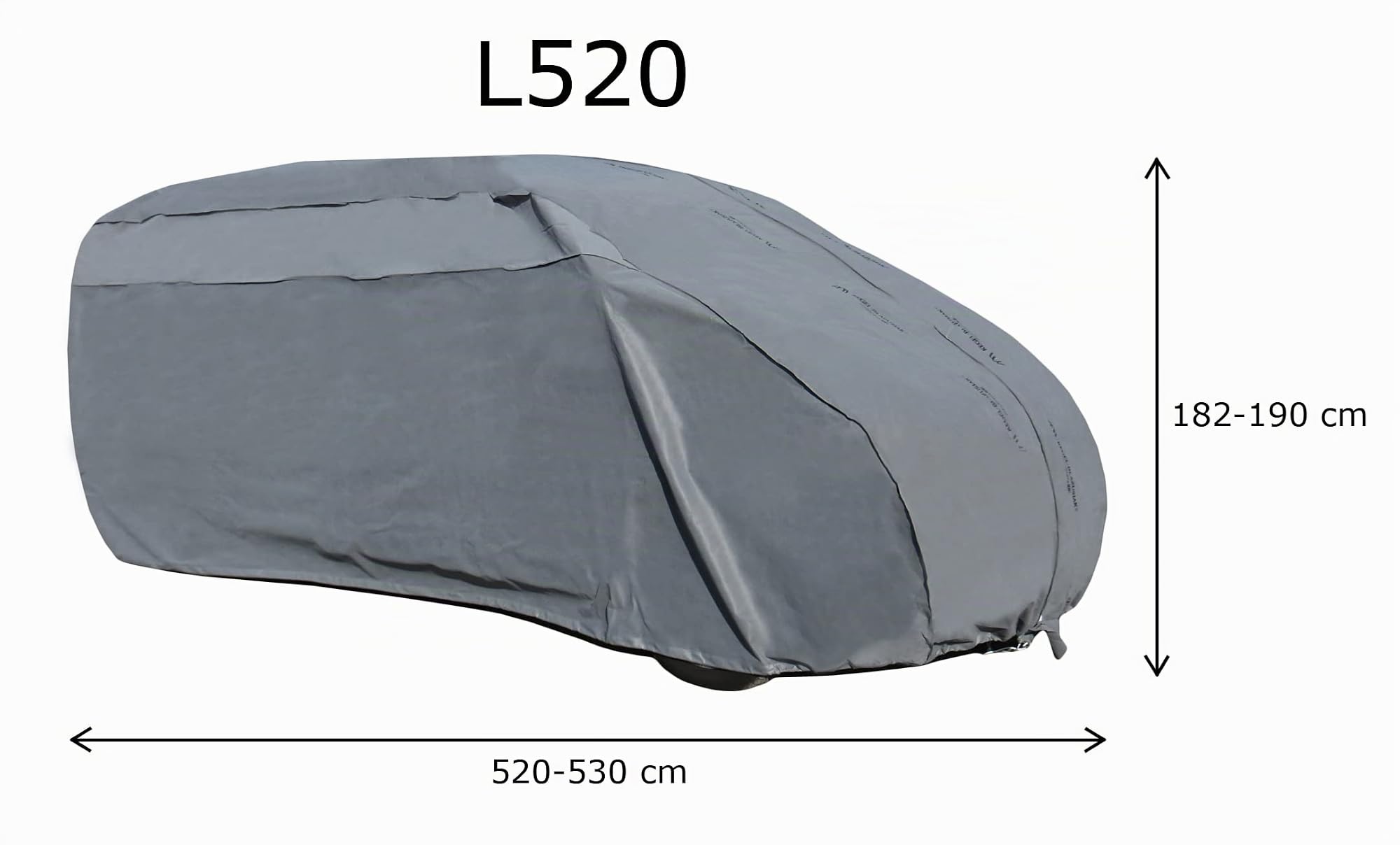 Autoplane geeignet für VW Transporter Multivan Caravelle Größe Auswahl L520 (520-530cm)