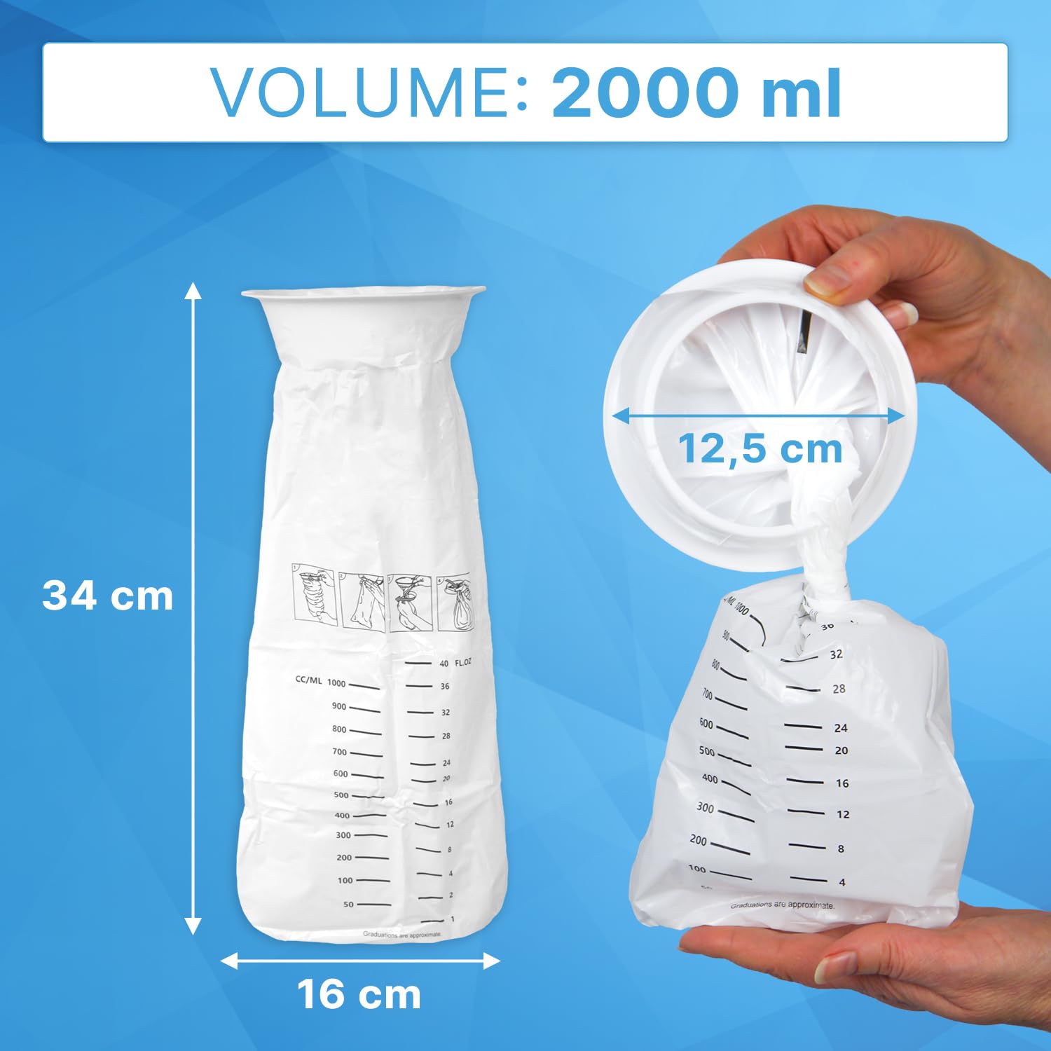 Lot De 20 Sacs à Vomi Avec Anneau - Sacs à Vomi - Sacs à