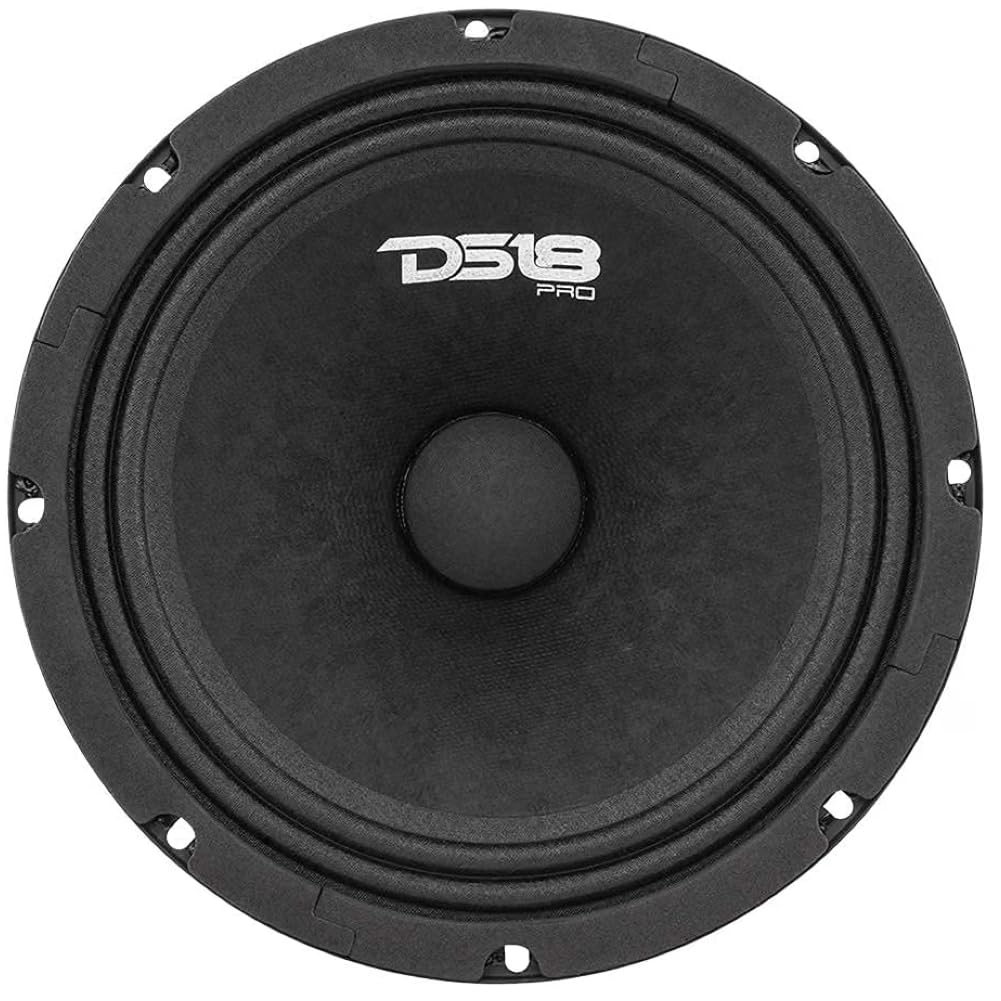 1 kit DS18 PRO-GM8.4PK altoparlanti sistema a 2 vie 20 cm 200 mm 8", 190 watt rms 580 watt max, 2 midrange e 2 tweeter, 4 ohm, per auto, a coppia