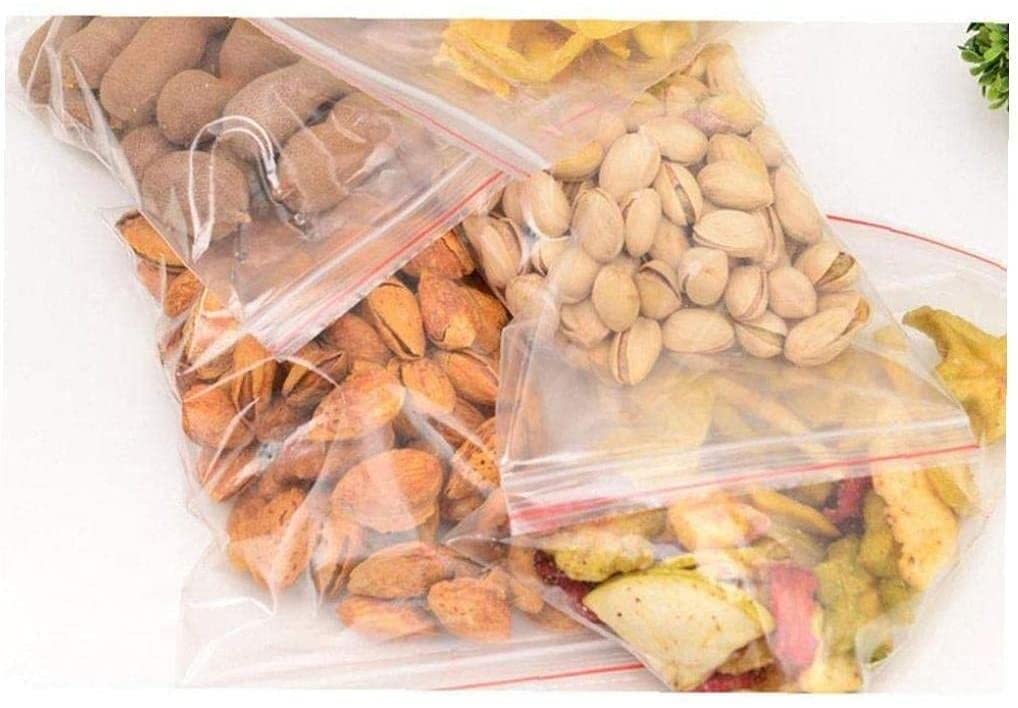 Supertool - Sacchetti trasparenti in plastica trasparente, 20 pezzi