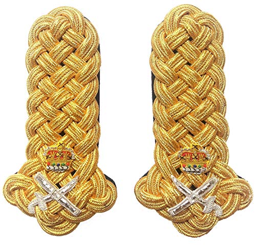 Épée et insignes de l'armée britannique aux finitions de haute joaillerie