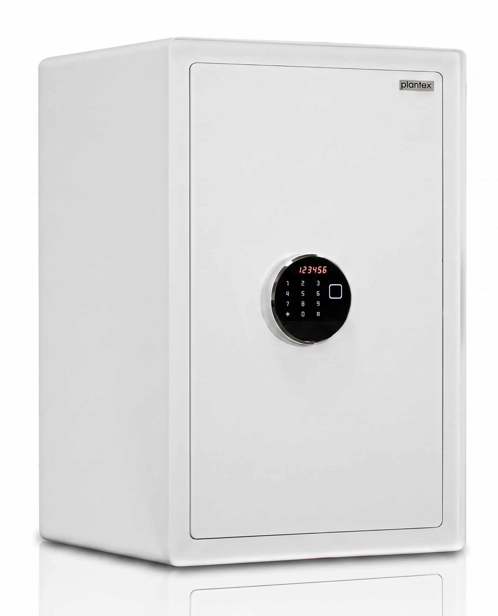 Plantex 82 Ltr Digital Safe Locker For Home/Safety Locker Box with Biometric/LED Light Touchscreen Display & Dual Code Access Master User/Emergency Key/2 Years Warranty By Plantex - (White)-image-19