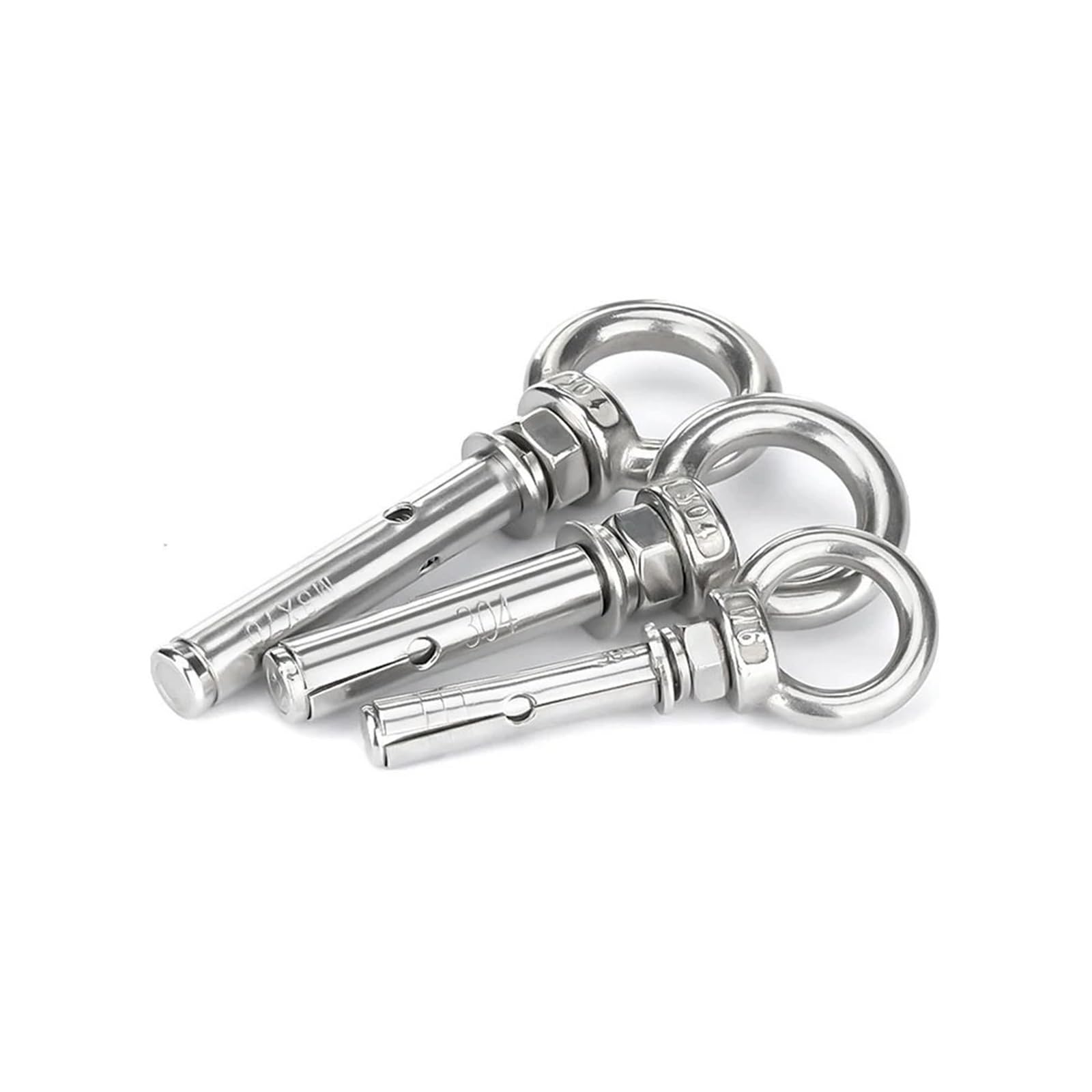 Gancho de tornillo de expansión de acero inoxidable 304