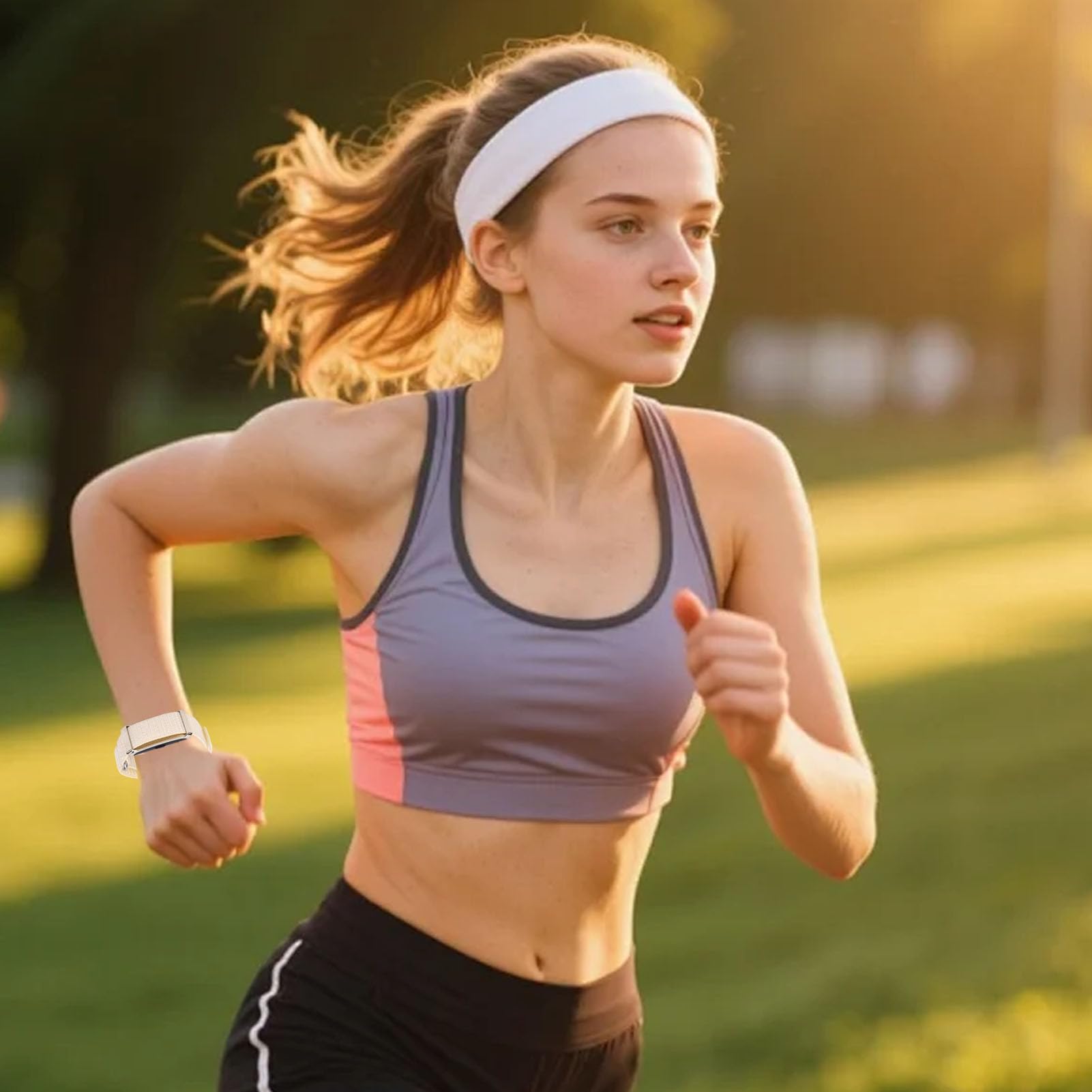 Bracciale Intelligente, Tracker di attività Indossabili e Fitness, Monitoraggio del Sonno 24h, 127 modalità Sportiva, Braccialetto Intelligente per Uomini Donne, 2 Band di (Champagne Gold)