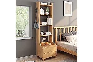 Captivating iotxy Bedside Table Bookshelf: Enhance Your Bedside Serenity and Functionality