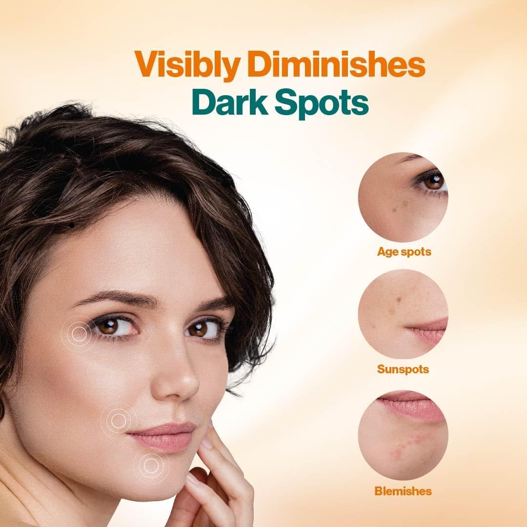 Himalaya Dark Spot Clearing Curcuma Sérum visage, réduit visiblement les taches brunes en 1 semaine, 30 ml (Lot de 3)