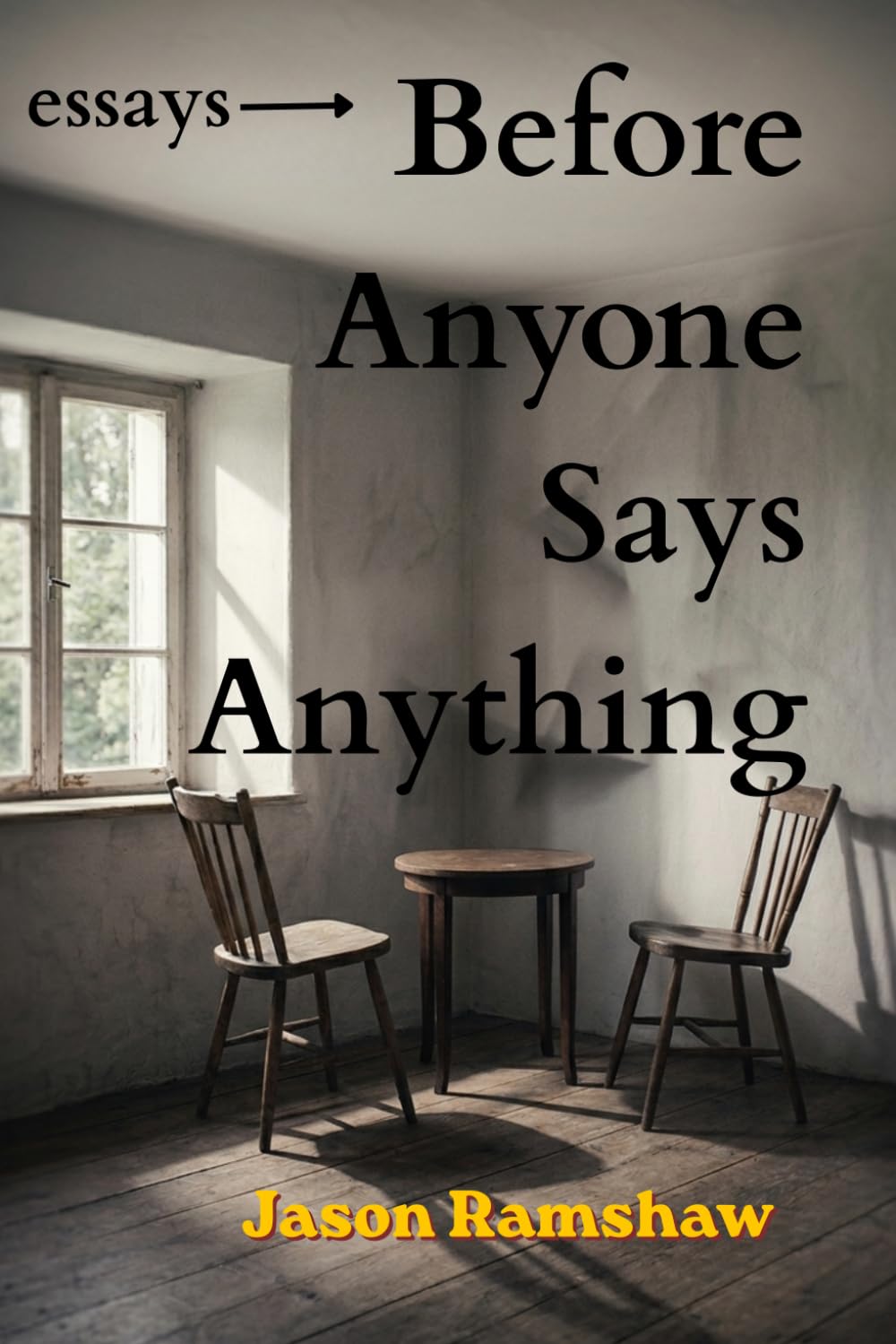 Before Anyone Says Anything (Still Noticing)