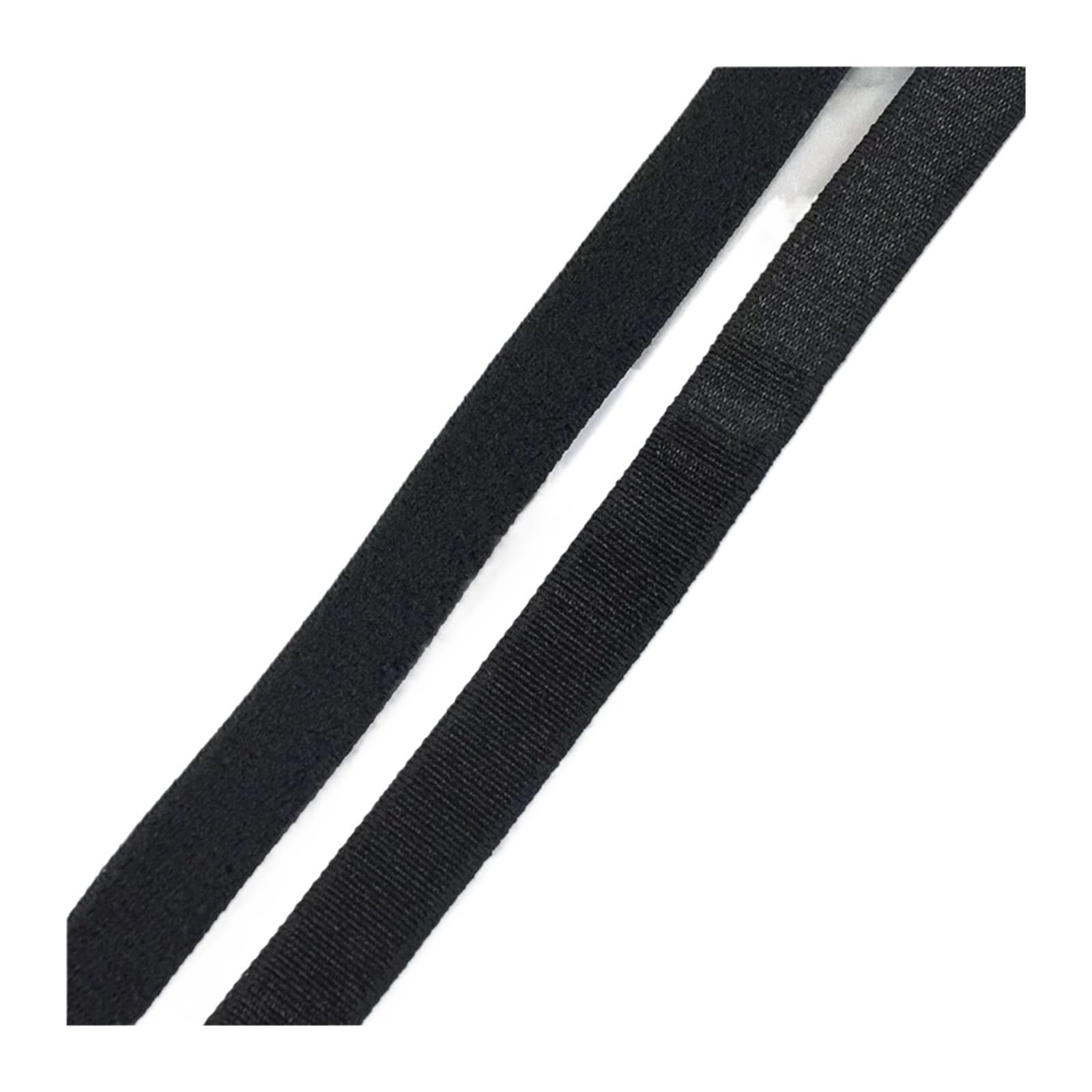 10M 6mm-25mm Nylonowe Opaski Elastyczne Pasek Biustonosza Gumka Bielizna Szwy Odzieży Gumki Taśma Akcesoria Do Szycia(Black,18mm)