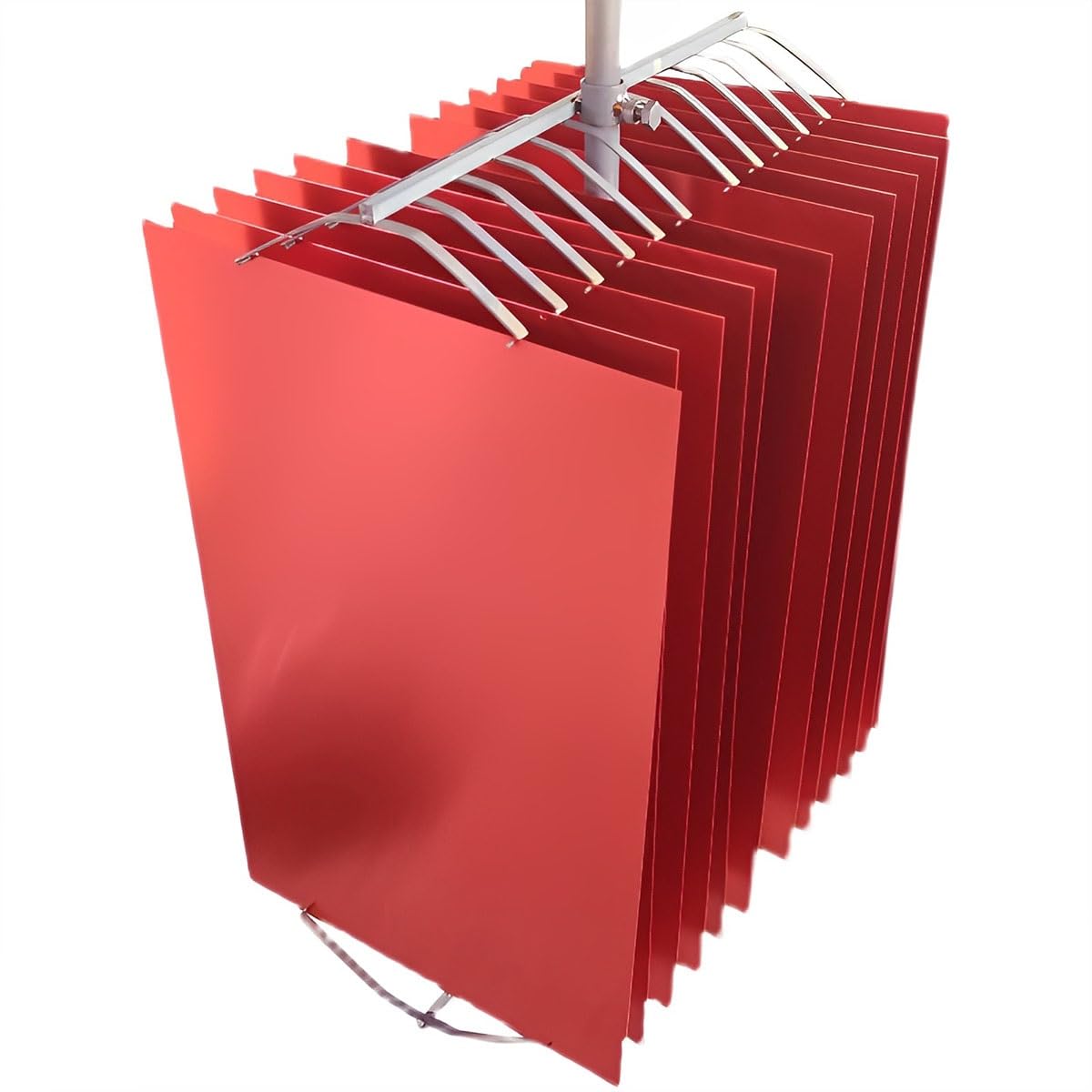 5 pezzi di lastra di alluminio sottile anodizzata rossa, in lamiera di alluminio anodizzato con incisione laser, for edilizia, 20 cm × 20 cm, spessore 0,5/0,8/1,0/1,5 mm(200x200x1.0mm)