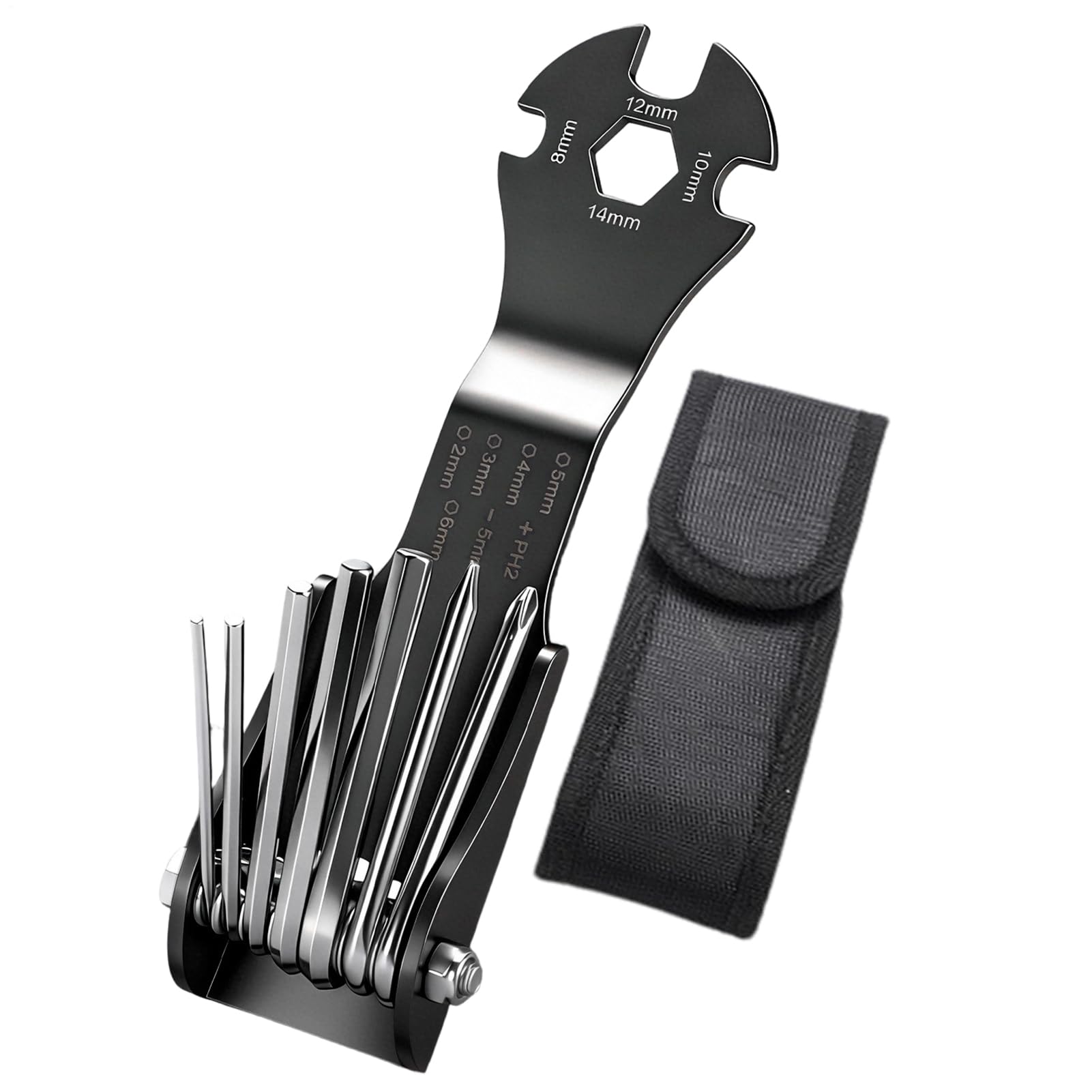 Jeu de tournevis et clé multi-usages 11 en 1 pour bricolage et informatique
