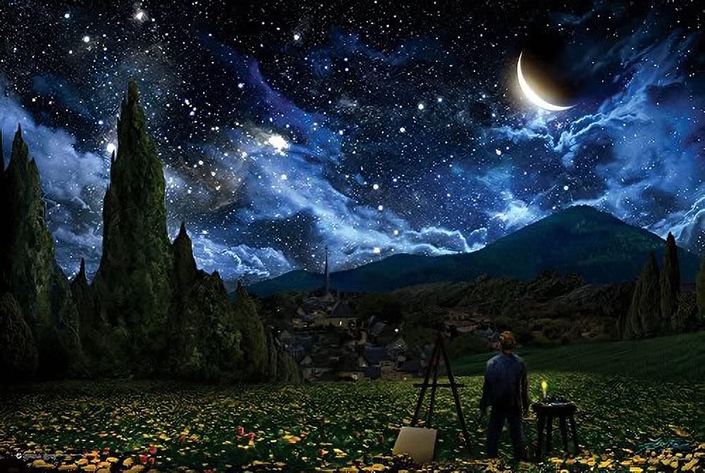 Amazon.com: Scorpio Posters Starry Night (Inspired) - by Alex Ruiz