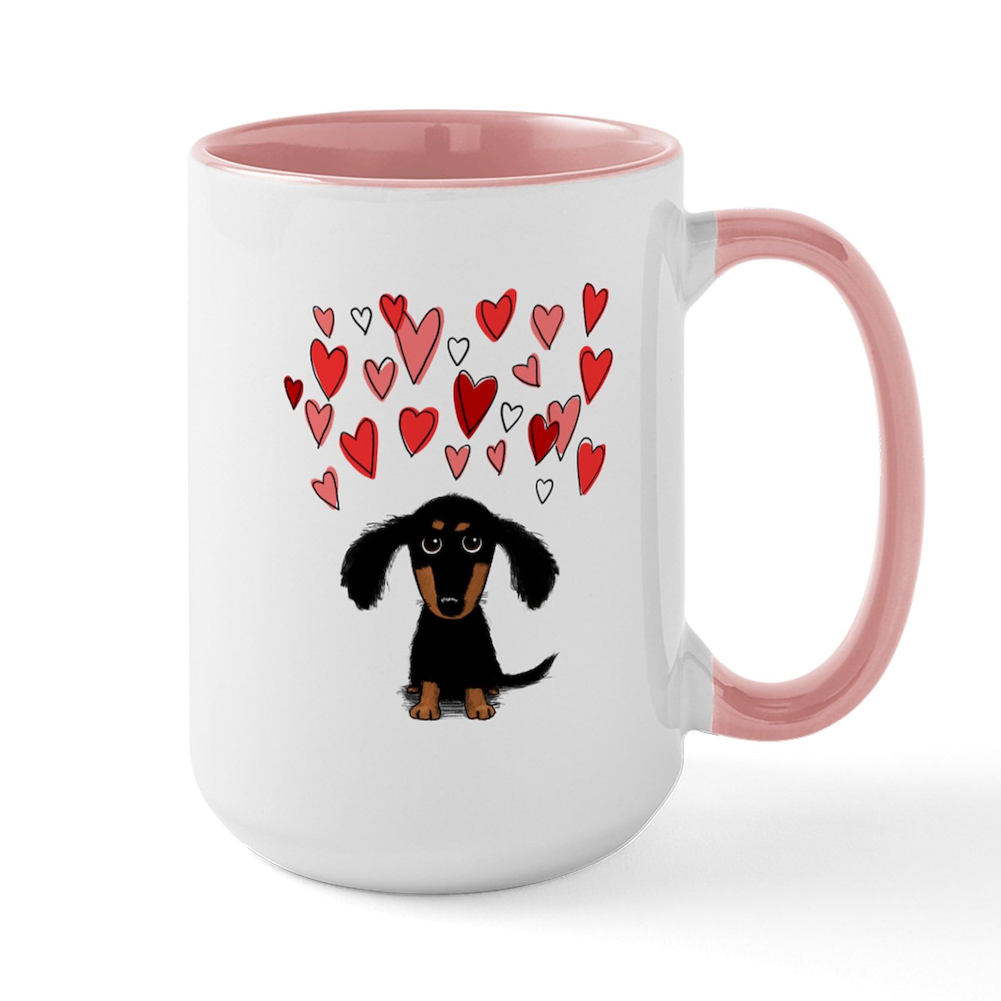 CafePress Cute Dachshund Large Mug 15 oz (444 ml) Ceramic Coffee Mug — image 1