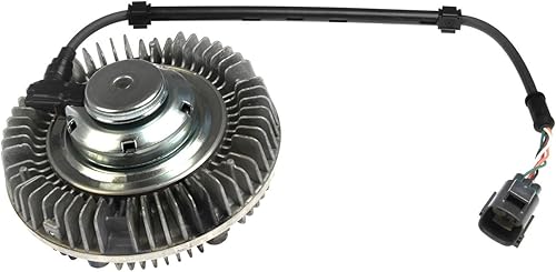 APDTY 733114 Conjunto de embrague electrónico del ventilador del radiador para Dodge Ram 2500 3500 2003-2009 Pickup con motor diesel de 5.9L o 6.7L