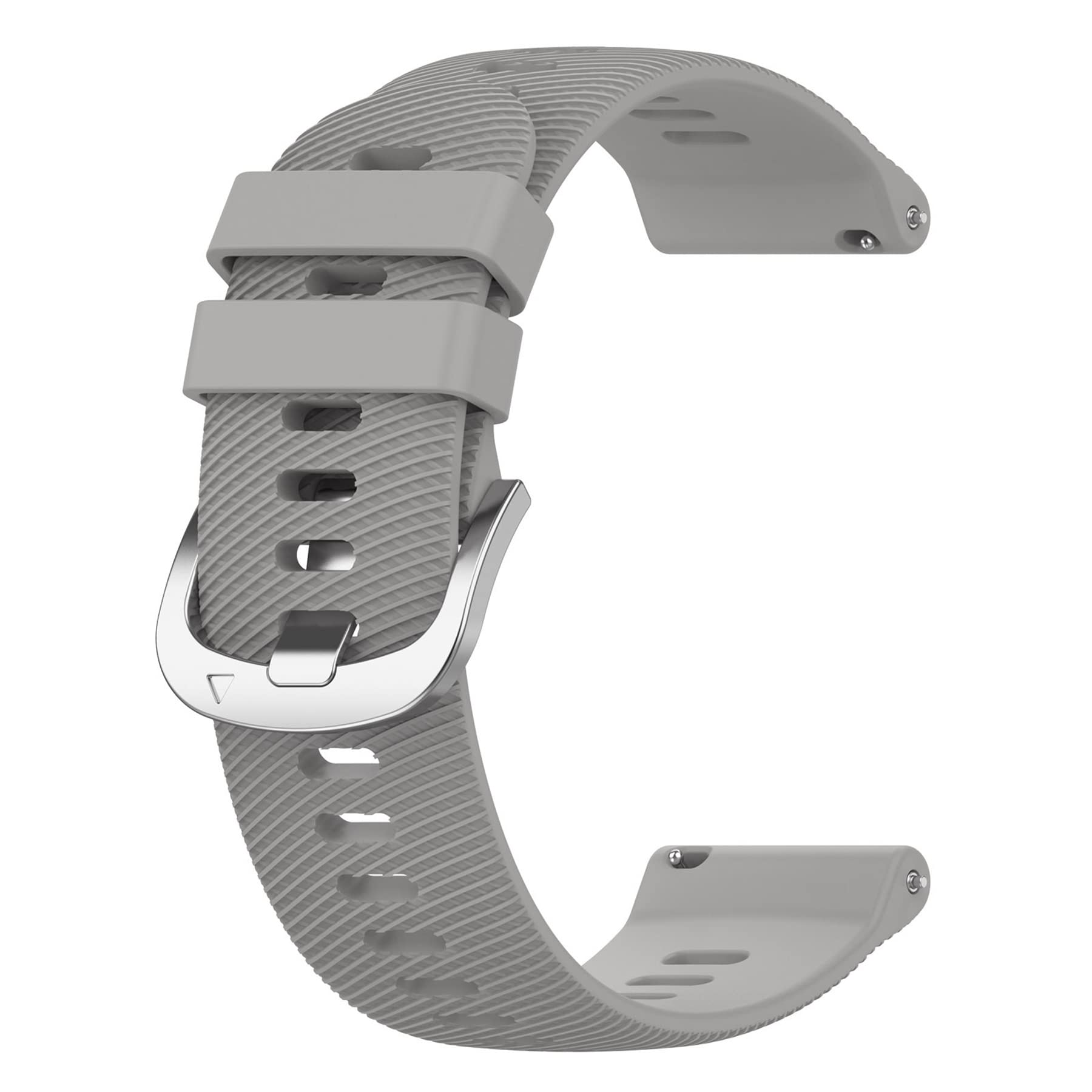 Muovrto Strap for Garmin Approach S12/Approach S42,Silicone Waterproof Replacement Watch Band (Dark Blue/Grey/White) - Image 4