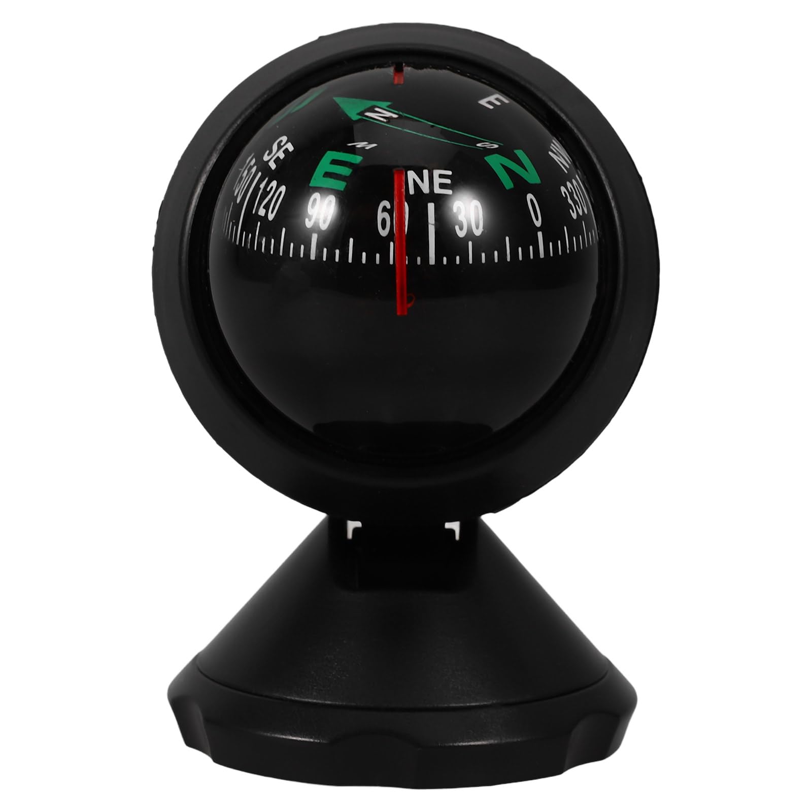 INOOMP Auto Compass Auto Mini Compass Ball Compass Compact Car Compass Vehicle Compass Adhesive Car Compass Ornaments Dropshipping Compact Compass