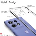 TheGiftKart Crystal Clear Back Cover Case for Motorola Moto Edge 50 Pro 5G | Shock Proof 360° Protection | Hard Clear Back Cover Case for Motorola Moto Edge 50 Pro 5G (PC & TPU, Transparent Bumper) gallery image